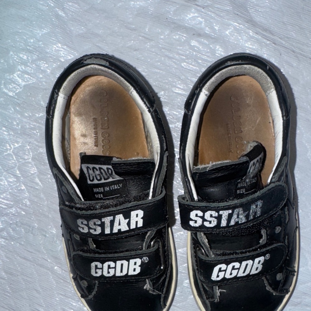 Golden Goose Black Kids Sneakers - Picture 5 of 6